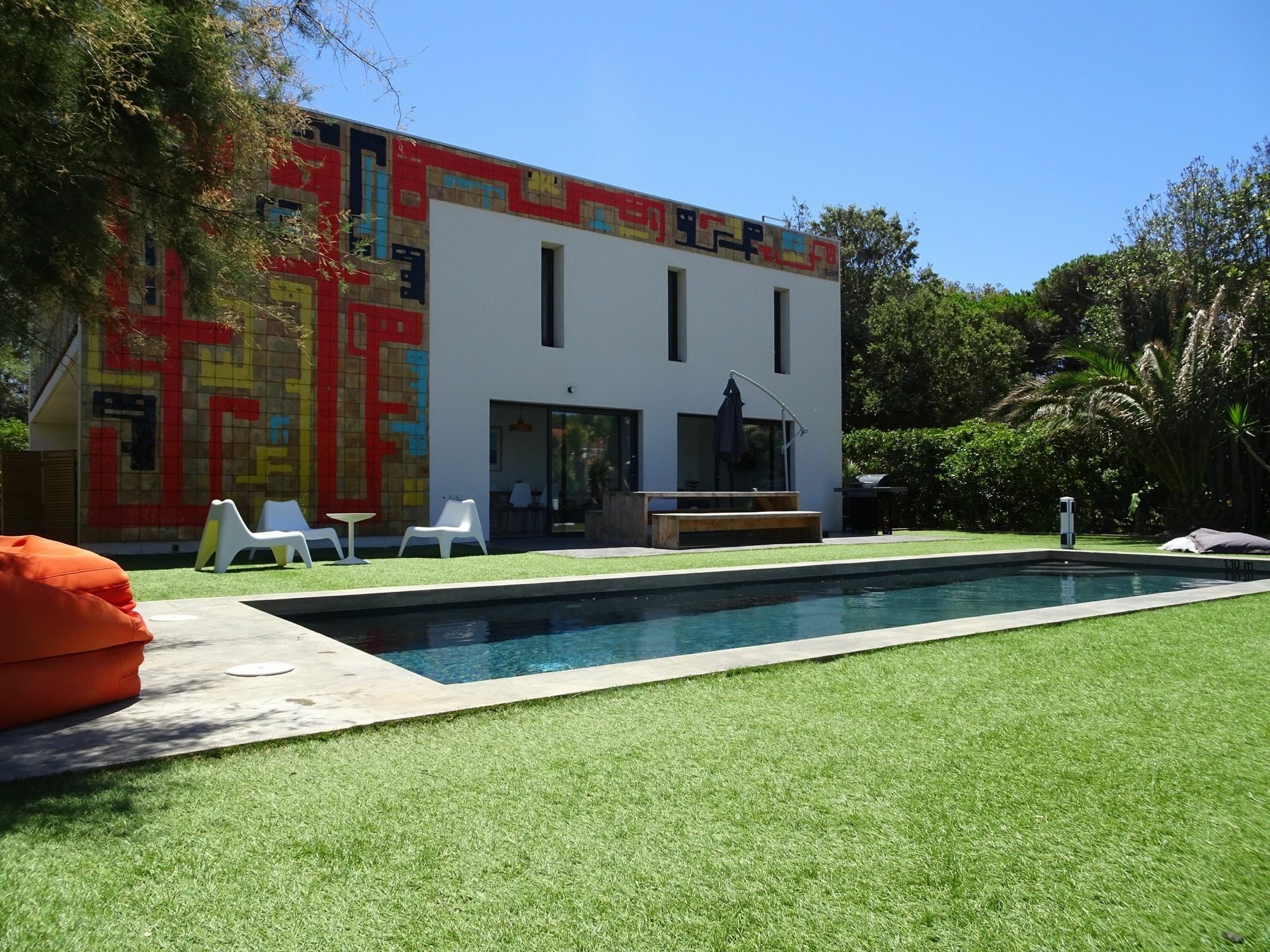 Le Cube Hotel Design A Hyeres Plage Avec Piscine Et Cuisine מראה חיצוני תמונה
